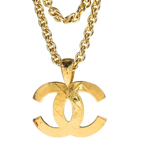 chanel logo necklace men|chanel necklace official website.